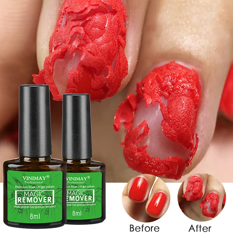 

New Burst Magic Remove UV Gel Nail Polish Magic Remover Soak Off Nail Art Primer Acrylic Clean Degreaser for Nail Lacquer TSLM1