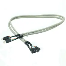 4pin папа-мама DuPont линия двойная головка 4PIN 2,54 мм 50 см