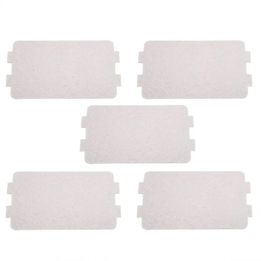 Microwave Oven Mica Sheet Microwave Oven Spare Parts 5PCS Mica Plate Sheet for Microwave Oven Replacement Repairing Accessory For Using In Home Appliances Electric Hair-Dryer