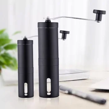 

Stainless Steel Manual Coffee Grinder Portable Big Capacity Coffee Hand Crank Tool for grinding coffee, pepper, beans