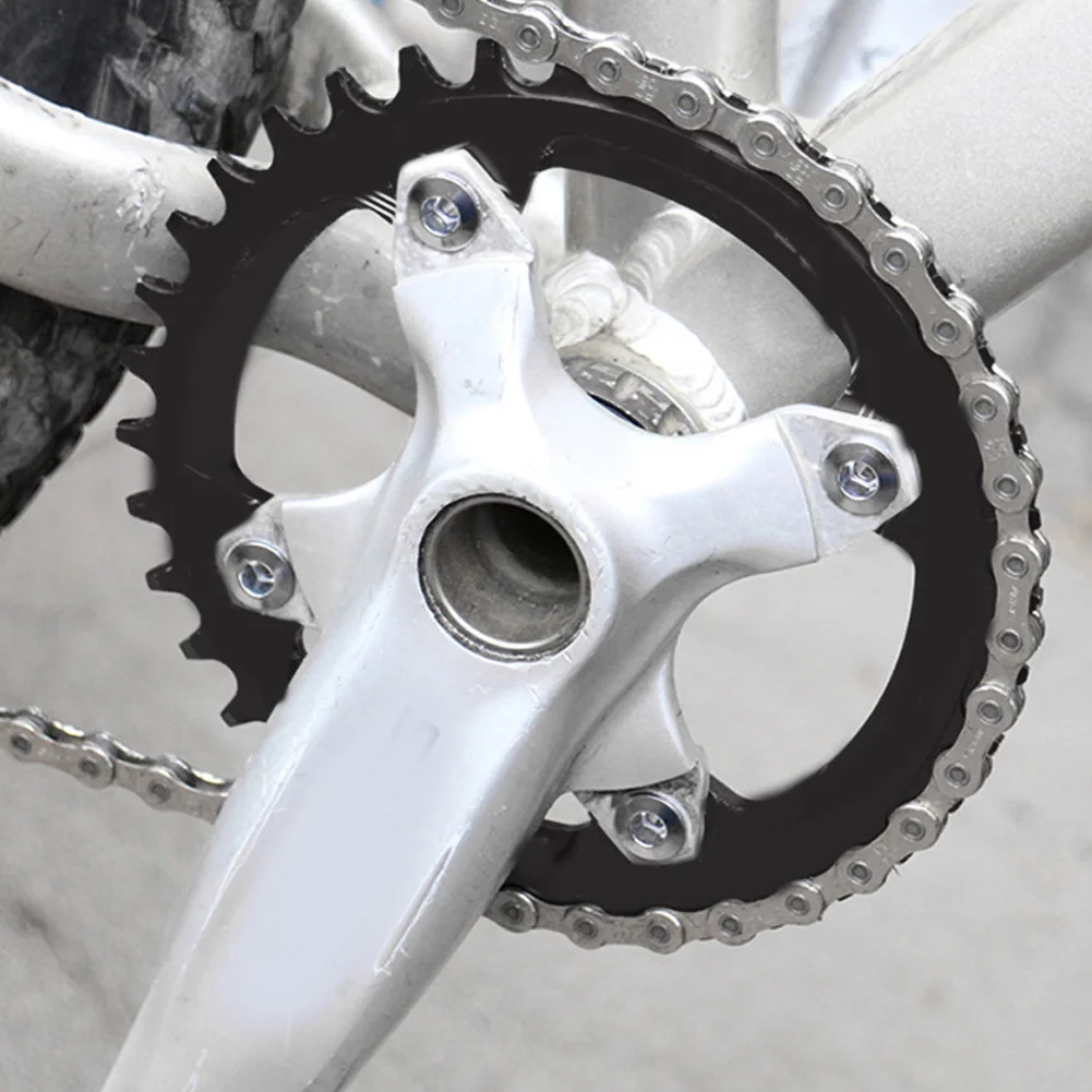 Single 1 Speed System Narrow Wide Chainring 104 BCD ROUND 32T 34T 36T 38T For MTB 11s 10s 9s 1*11 Crankset Chainwheel Ring