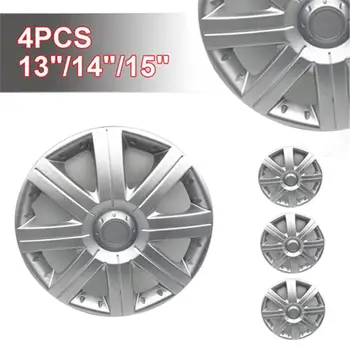 

4PCS Car Wheel Cover Hubcap Wheel Decorative Cover Car Wheel Hub Cover 13-Inch 14-Inch 15-Inch Hubcap