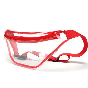 

Clear Bum Bag PVC Fanny Pack Wallet Beach Holiday Waist Belt Pouch Women's Bags