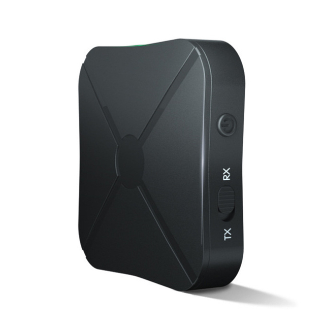 5.0 Audio Transmitter Receiver 3.5mm AUX Jack RCA Wireless Music Audio Adapter with Mic for Car PC TV Speaker Headphones