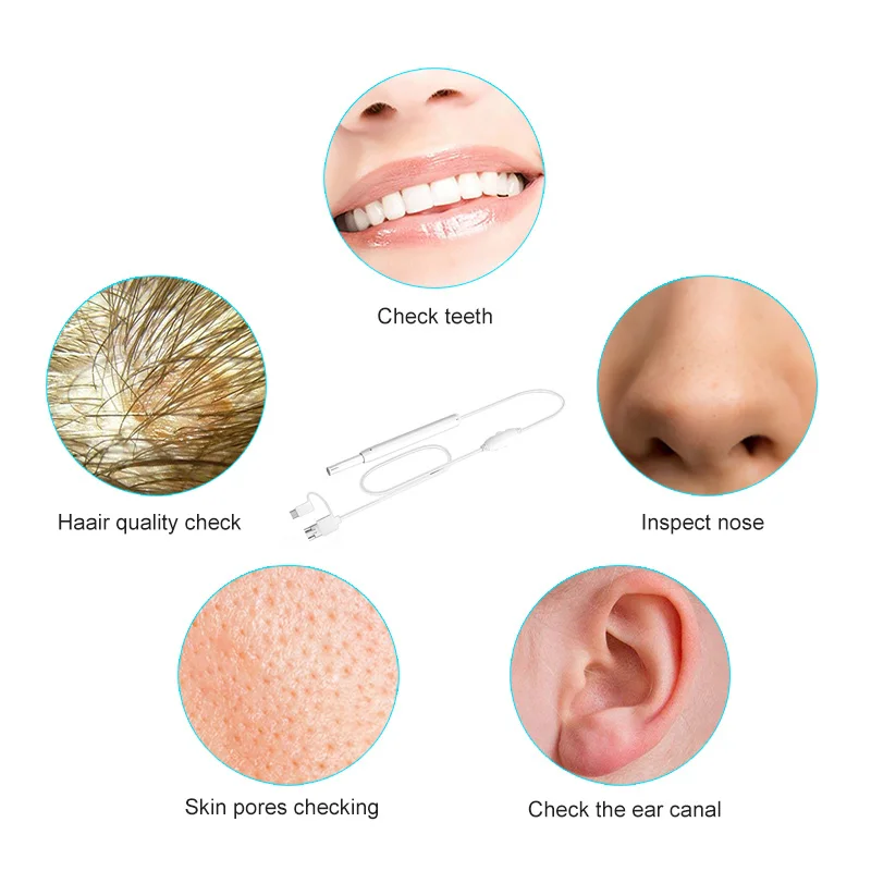 3 в 1 USB эндоскоп для чистки ушей Android 720P|Уход за ушами| |