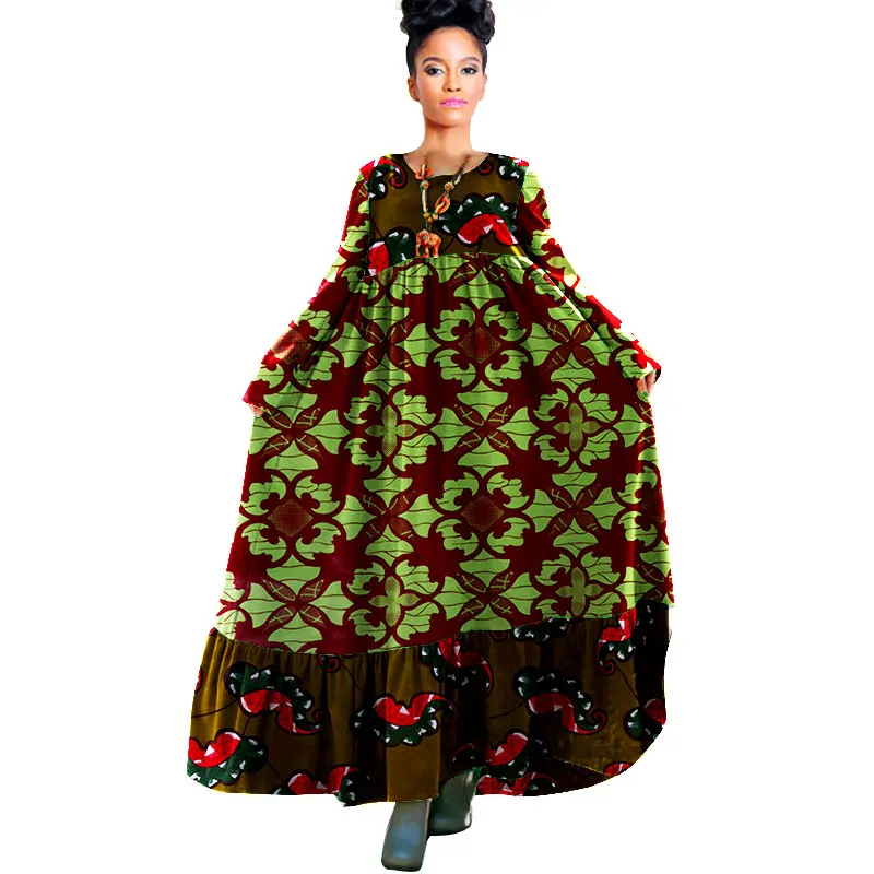 20 Brw в африканском стиле Одежда традиционная базенская Riche осеннее платье Boho style Robe Femme Макси платье женские Платья Туника Платья WY931 - Цвет: 20