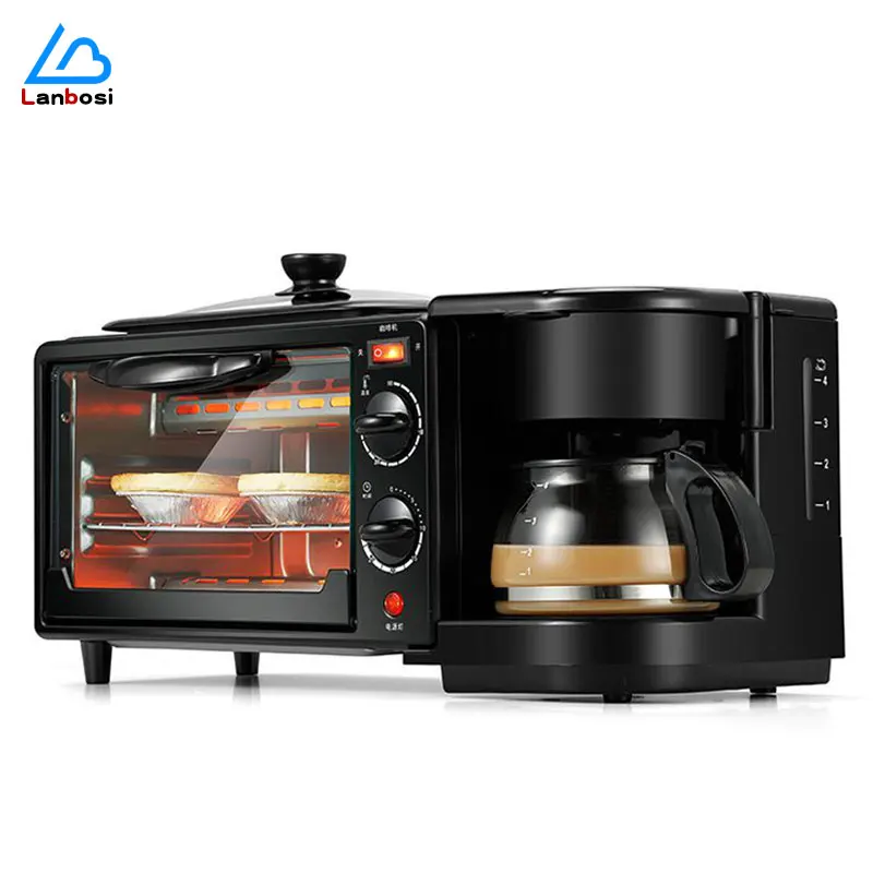 

Small Bread Machine Breakfast Multi-Function oven Breakfast Four In One Lazy Automatic breakfast machine