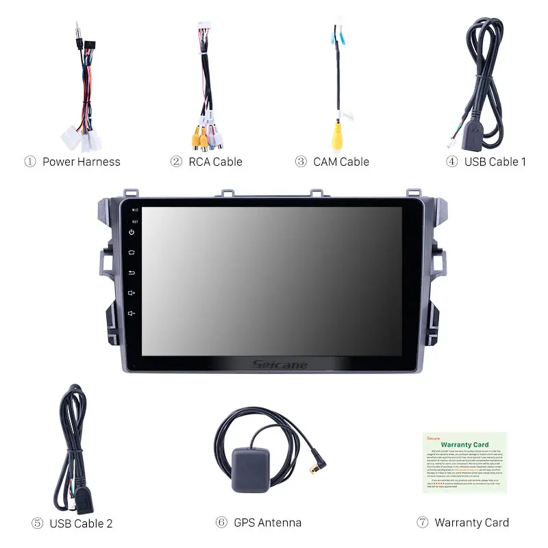 Harfey 9 дюймов Android 9,1 Автомобильный gps радио для BYD G3 Bluetooth AUX музыка HD сенсорный экран поддержка Carplay камера заднего вида TPMS DVR OBD