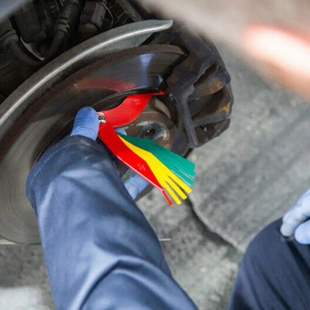 Car Brake Pads Universal Scale Thickness Gauge Measuring Instrument For