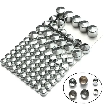 

Hot New Motorcycle Chrome Bolt Toppers Cover Caps Kit For Harley-Davidson Dyna Glide 1991-2013