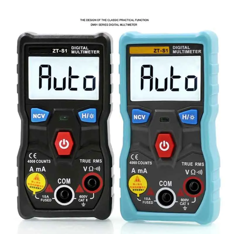 New Automatic Digital Multimeter LED Display DC AC Voltmeter Wireless