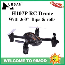 HUBSAN H107P X4 плюс 4 канала высоты режим 360°flips и вращения и 2,4 ГГц RC Квадрокоптер Серия 2 RTF мини дрона с дистанционным управлением