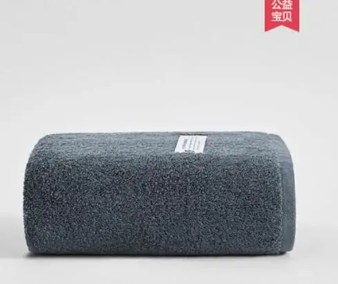 1pcs Хлопковое банное полотенце для взрослых мальчиков и девочек, детское плотное полотенце из трех предметов, домашнее мягкое впитывающее полотенце - Цвет: 1pcs