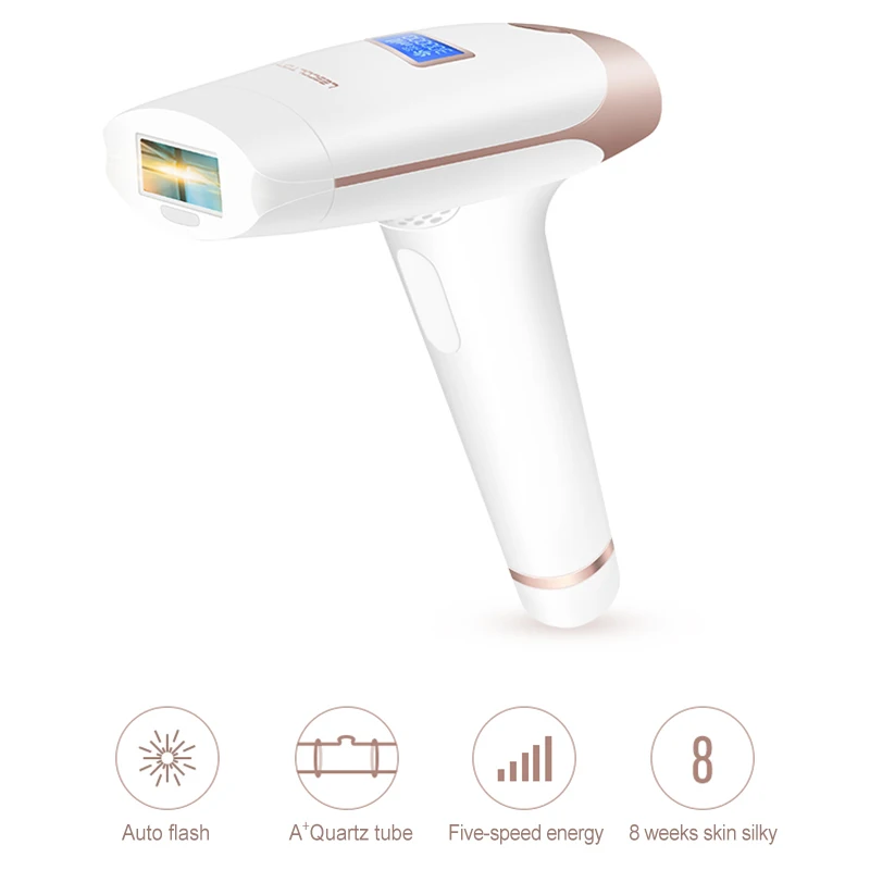 

Lescolton Laser Hair Removal IPL Machine LCD Display Laser Permanent Hair Removal Epilator Whole Body for Man Woman