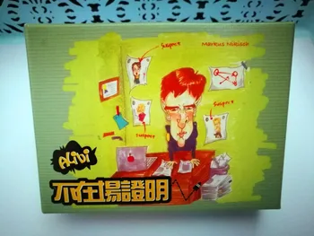 

Chinese version of table game card with alibi certification strategy reasoning suspense leisure Party Game