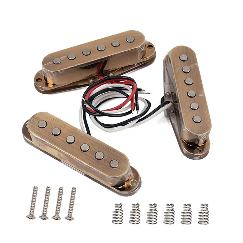 Pickup Alnico 5 48/50/52 Per Chitarra Elettrica Stratocaster Strat St Sg