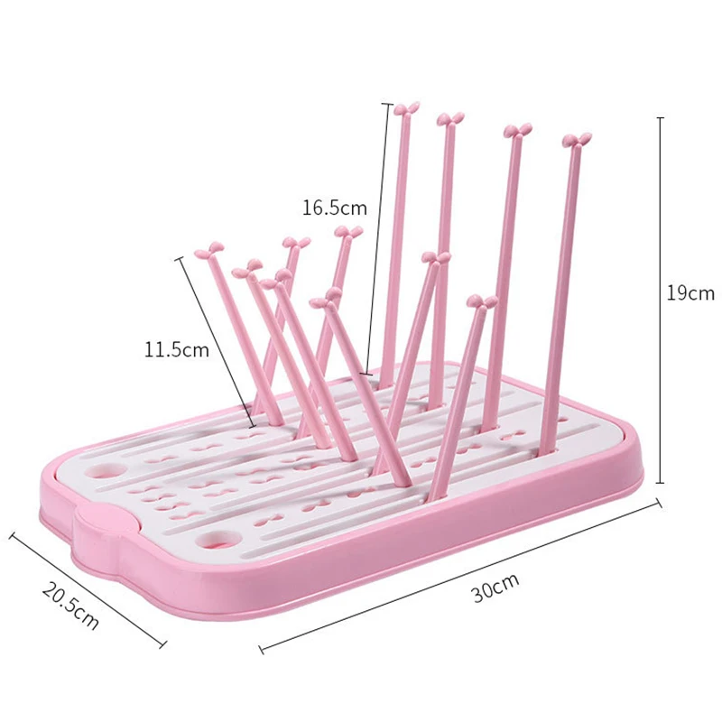 Bottle Dry Rack Baby Bottle Drain Drying Racks Foldable Portable Baby Bottles Nipple Drainer Shelf  Holder  YHZ008