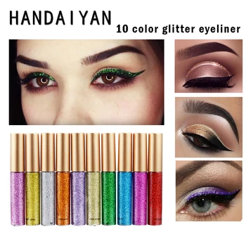 

Colorful Eyeliner Glittering Liquid Eyeliner Waterproof Non-smudge Eyeliner Natural Long Lasting Eyeliner Eye Makeup
