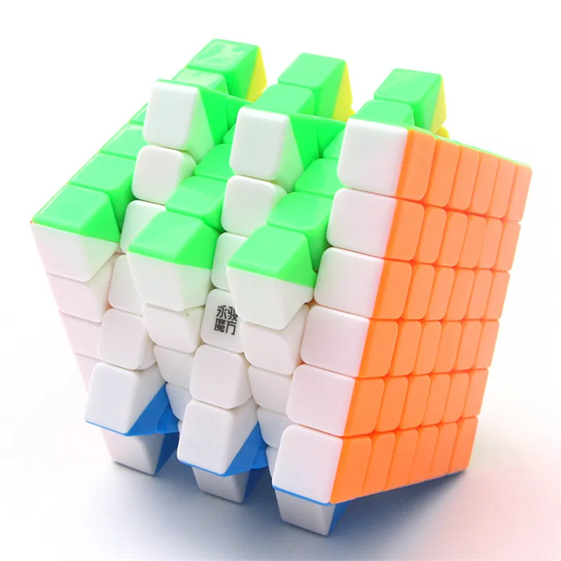 YongJun YJ YuShi 6x6x6 Безопасный АБС-пластик Профессиональный Многоцветный магический куб ультра-Гладкий скоростной кубик-головоломка 6x6 детские игрушки подарок