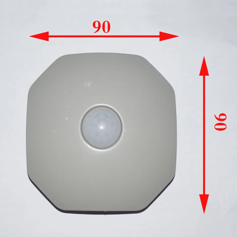 LED Human Motion Sensor Body Auto-sensing Night Light Cute Multi Colored Safe