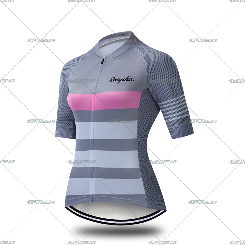 Cycling Jerseys Женский комплект из Джерси с коротким рукавом для велоспорта, женская одежда для велоспорта, модное платье для отдыха, велосипедная рубашка, Женская дышащая быстросохнущая одежда - Цвет: Cycling Jerseys