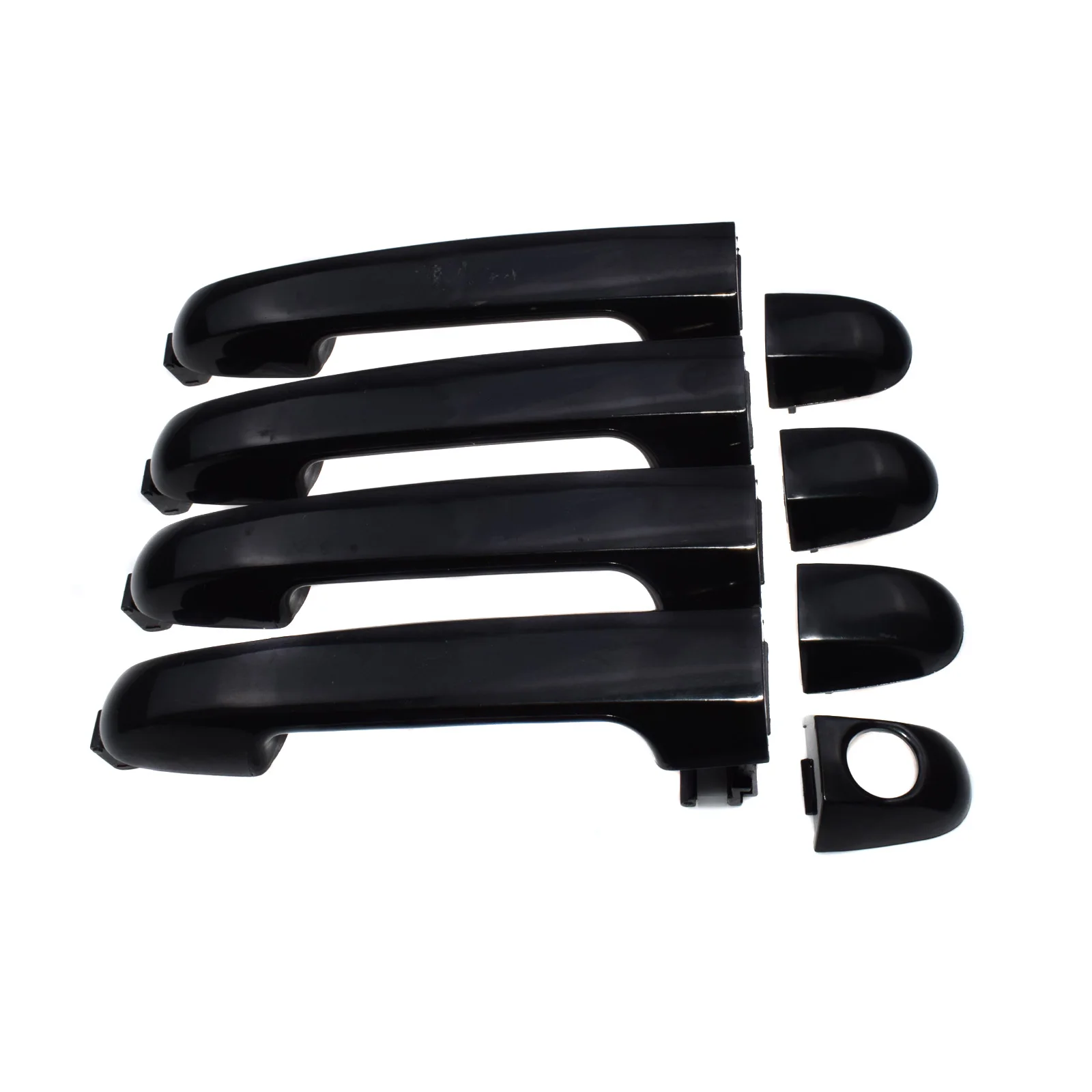 4 pcs set WOLFIGO Передняя Задняя Левая Правая наружная дверная ручка для 2007-2012 hyundai Elantra 826512H000 826612H000 836512H000 836612H000 - Цвет: 4 pcs set