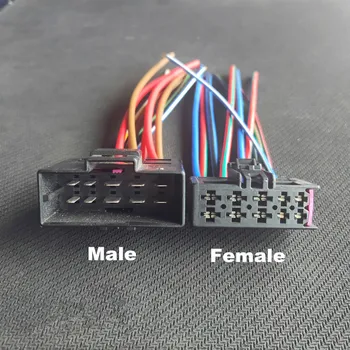 

2pcs 10 Pin 10 Way Automotive Connector For Power Seat Heating Plug Socket 8E0 972 710 7L0 972 762