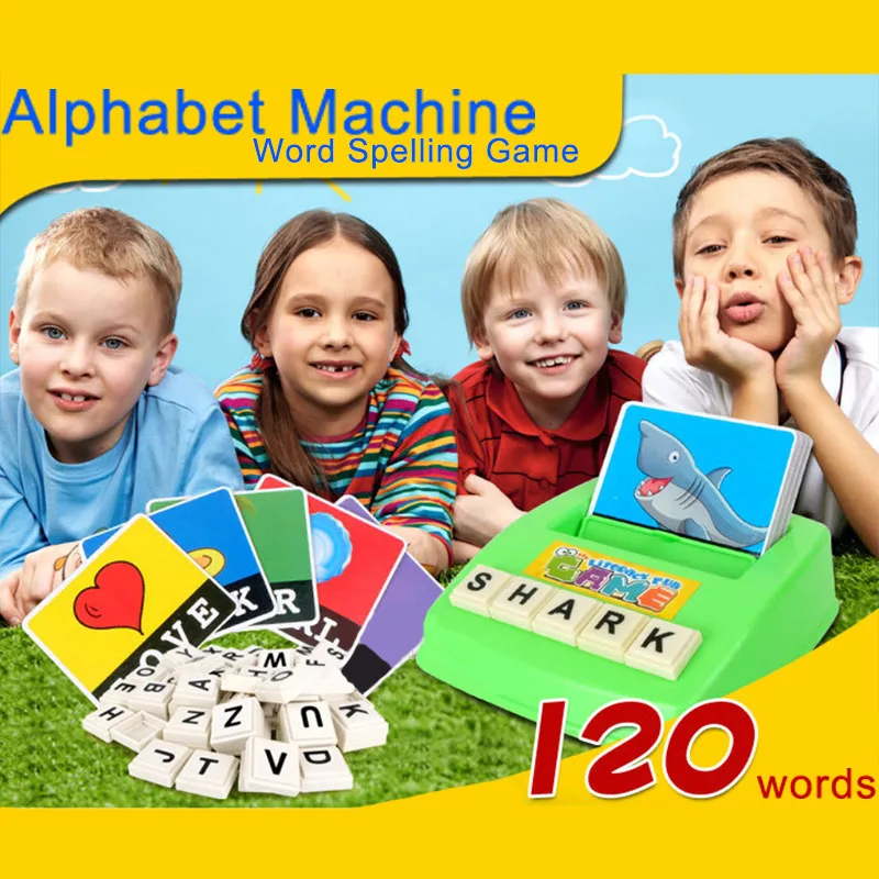 2020 New English Alphabet Card Machine Teaching Aids Learn Pinyin Words See Picture Cardboard Kid Educational Toys | Игрушки и хобби