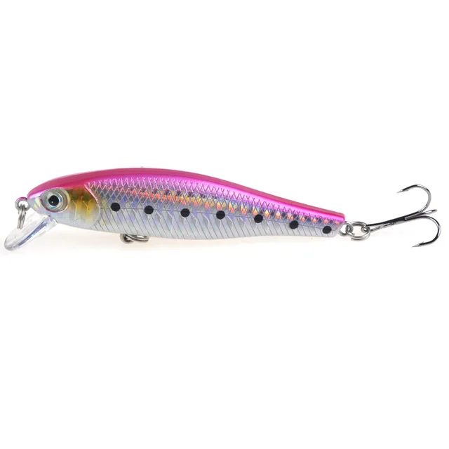 Hot 1PCS 85mm 9.2g Wobblers Japan Model Sinking Minnow Fishing Lures  Jerk Bait Bass Pike Carkbait Swimbait Professional Bait 8