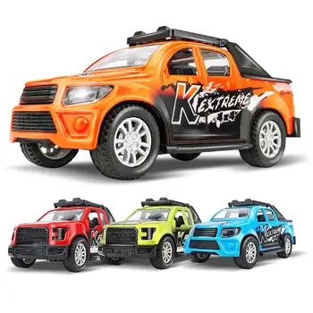 

Alloy car 1:36 Pickup model toy car Simulation of the return of the car baking decorations gift for the children