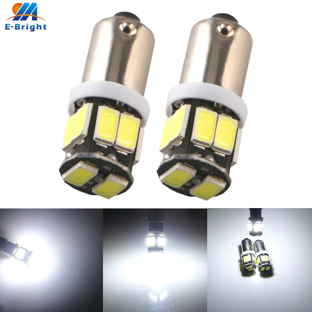 10 шт. T4W дневные ходовые огни 12V Белый BA9S 5630 SMD светодиодные лампы распродажа