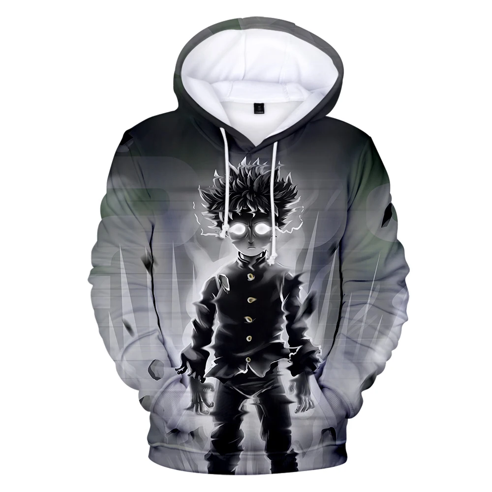 Mob Psycho 100 3D Print Hoodies Women/Men Fashion Long Sleeve Hooded Sweatshirts 2019 NEW HOT Sale Casual Streetwear Clothes
