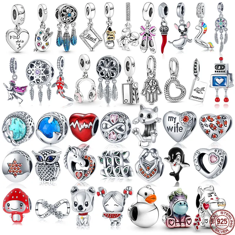 Серебряные подвески в виде Ловца снов Plata из серебра 925 пробы подходят для Pandora