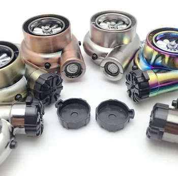 

Hot sale car USB charging LED turbo lighter keychain