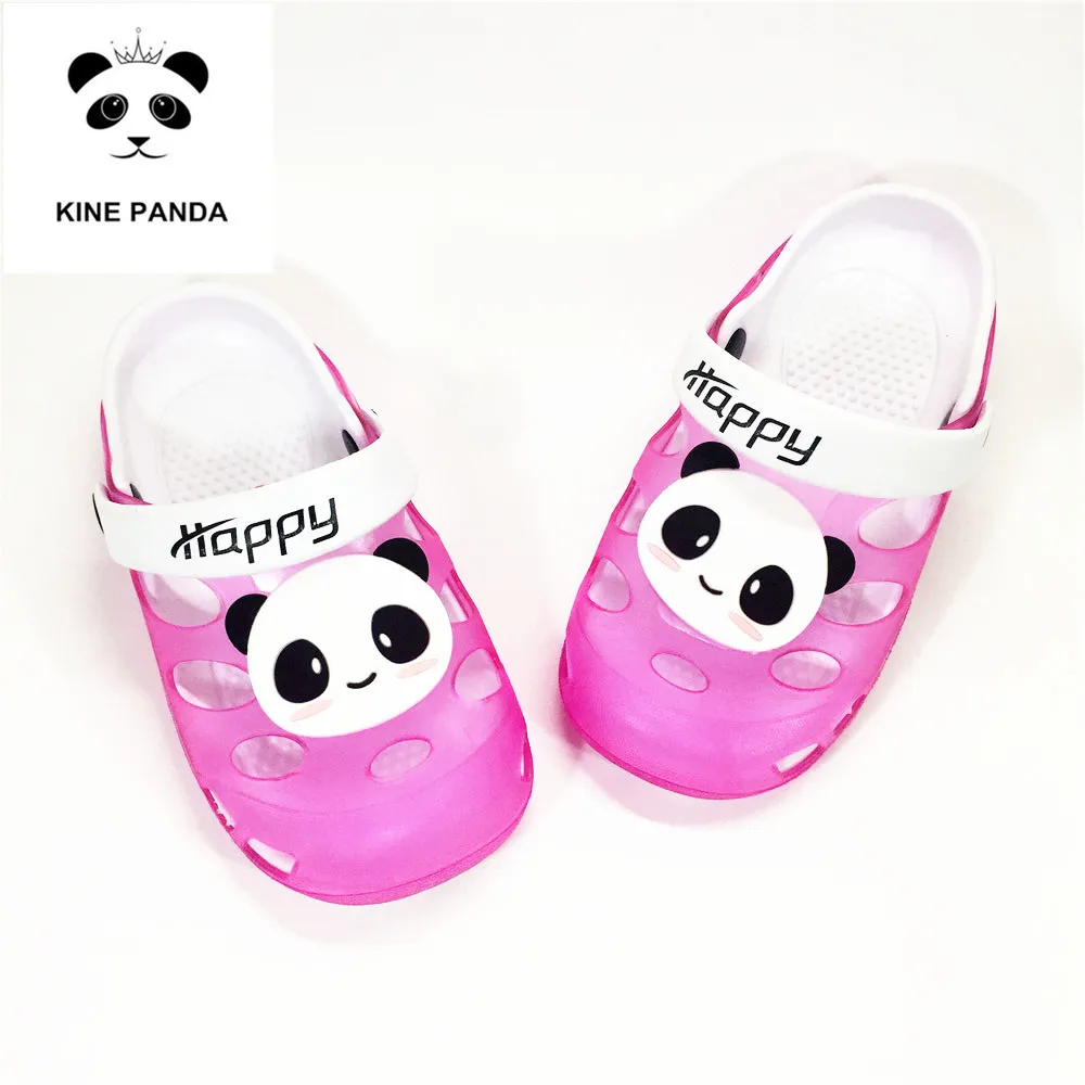 Детская обувь KINE PANDA для девочек и мальчиков летние пляжные домашние тапочки