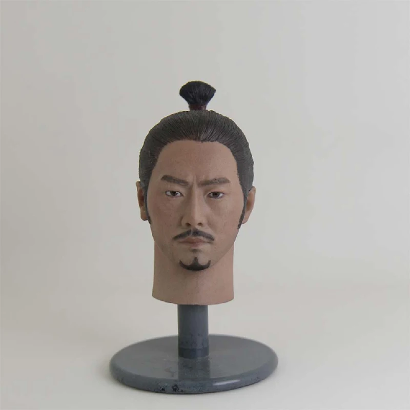

1/6 Japanese the warring states Male Head Models Painted Head Sculpt for 12'' Figures Bodies Accessories DIY
