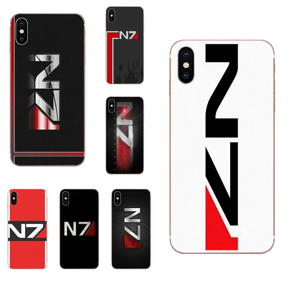 Термополиуретановый чехол Чехол 2019 Mass Effect N7 с логотипом для Xiaomi Redmi 3 3S 4 4A 4X 5 6 6A 7 K20