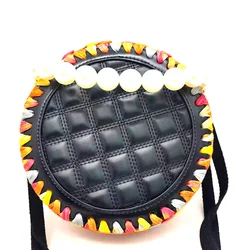 PU Bag Bottom DIY Handmade Bag Accessorie With Holes Rivet For Knitting Handbag Women Shoulder Crossbody Chain Bag Parts