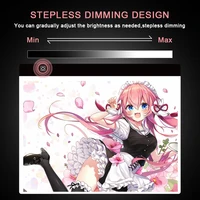 A3 USB podświetlana podkładka LED Artcraft podświetlane urządzenie do odrysowywania deska do kopiowania cyfrowy Tablet malarstwo pisanie Tablet graficzny diament tabliczka do rysowania/malowania 2