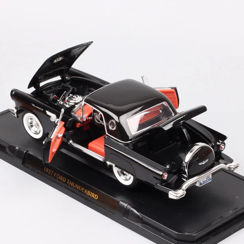 1/18 дорожные фирменные большие весы 1957 Ford Thunderbird винтажные Diecasts& Vehicles автомобили T-игрушка в виде птицы эскизы для мальчиков подарок
