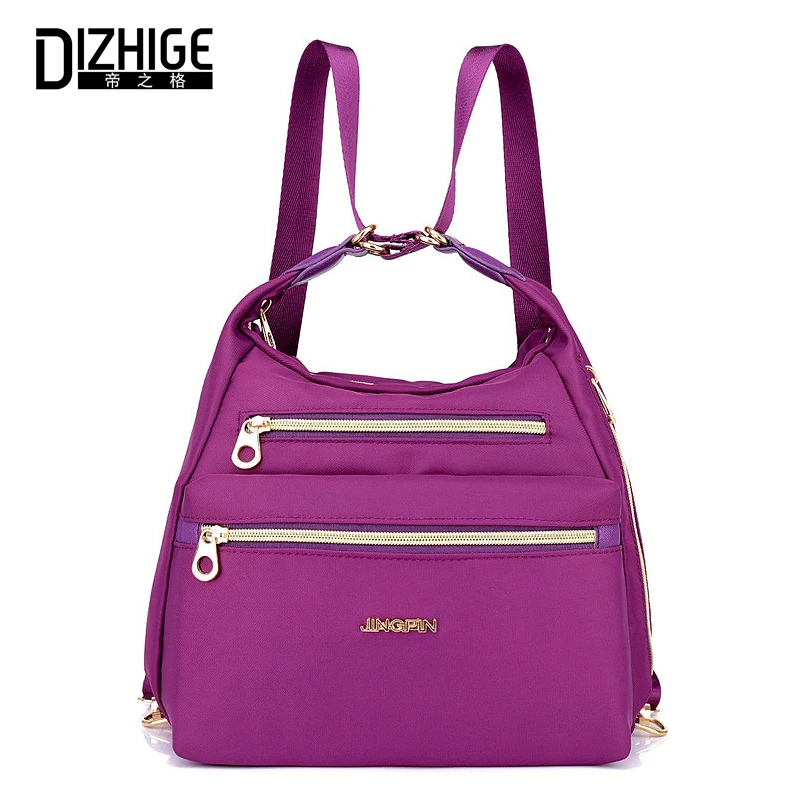 

DIZHIGE Brand Multi-layer Waterproof Nylon Women Bags High Quality Crossbody Bag For Women Multifunction Female Shoulder Bag New