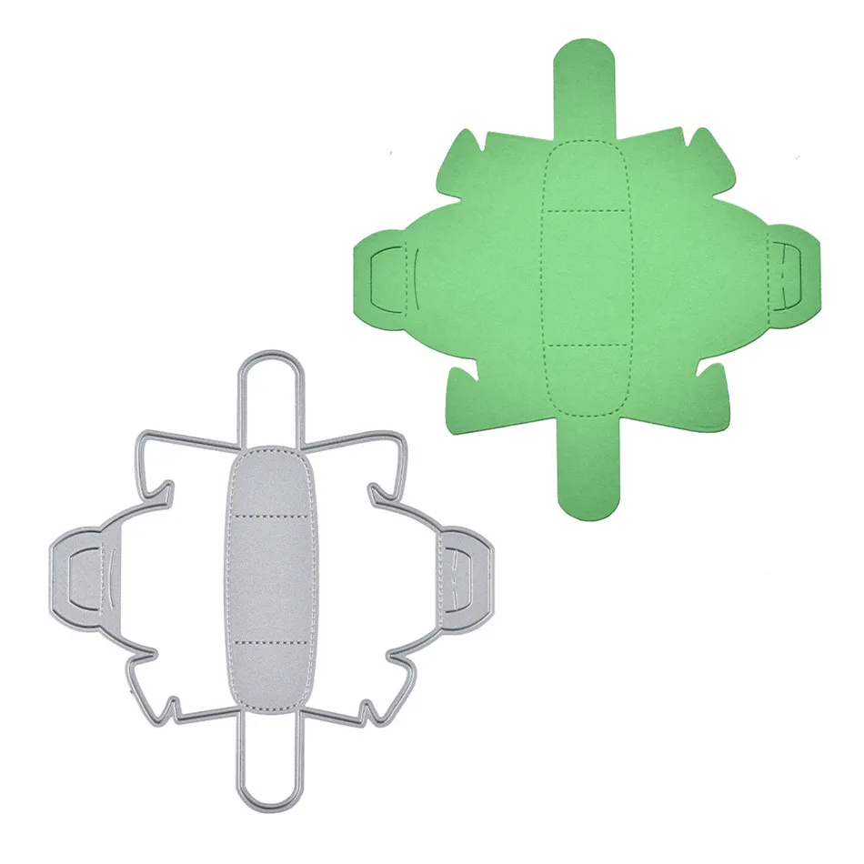 

Eastshape Box Dies and Tag Metal Cutting Dies Scrapbooking New 2019 Craft Dies Embossing Stencil Card Making Decoration