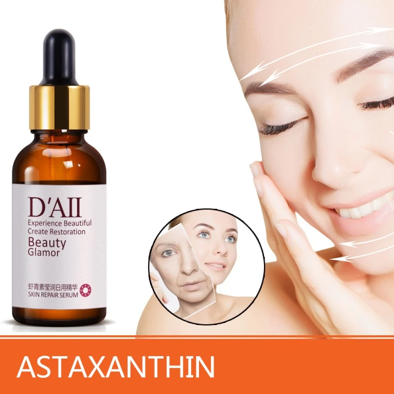 Astaxanthin Сыворотка для лица увлажняющий крем для лица лифтинг укрепляющий удаление веснушек против старения Winkle дрожжи эссенция для лица Уход за кожей