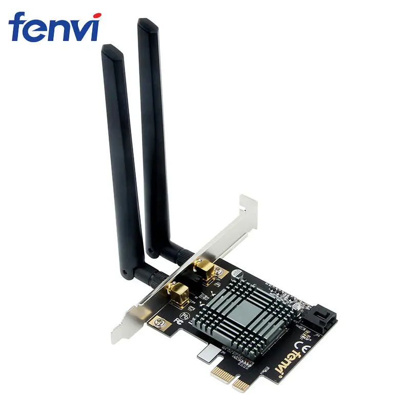 Fenvi настольный компьютер беспроводной Intel 9260Ngw 9260Ac двухдиапазонный 1730 Мбит/с Mu-Mimo Windows 10 Wifi Bluetooth 5,0 Pci-E 1X сеть C