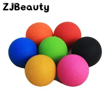 1 шт. 6,3 см шариковый массажер рефлексологический стресс облегчение для тела Йога тренажерный зал массаж триггерной точки Лакросса мяч тренировочная мода