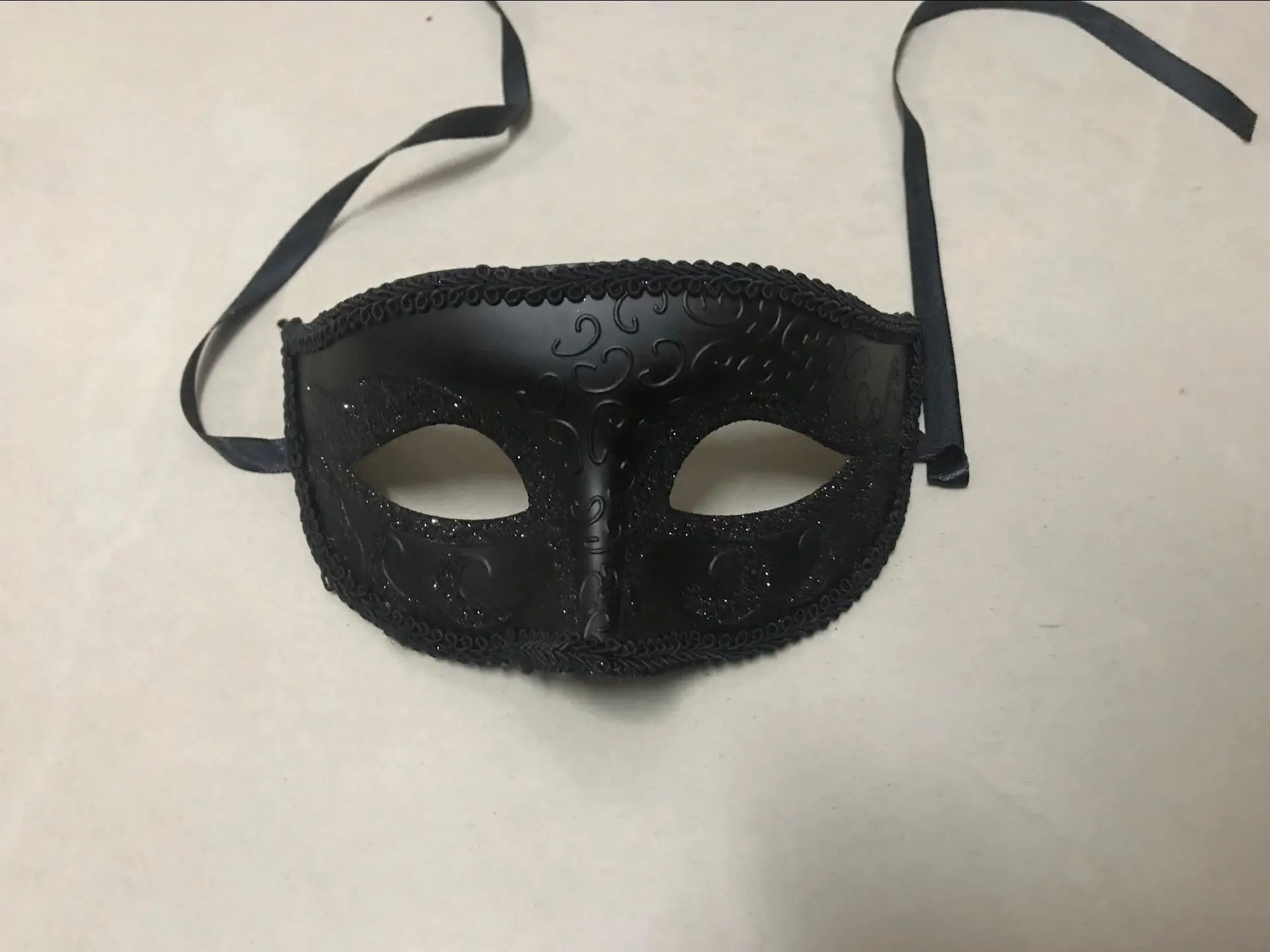 

Halloween Horror Funny Men Mask Varved Jazz Flat Head Mask Performance Half Face Mask Men's Mask