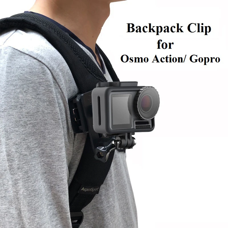Рюкзак клип Портативная подставка расширительный кронштейн адаптер для Gopro для Dji Osmo аксессуары