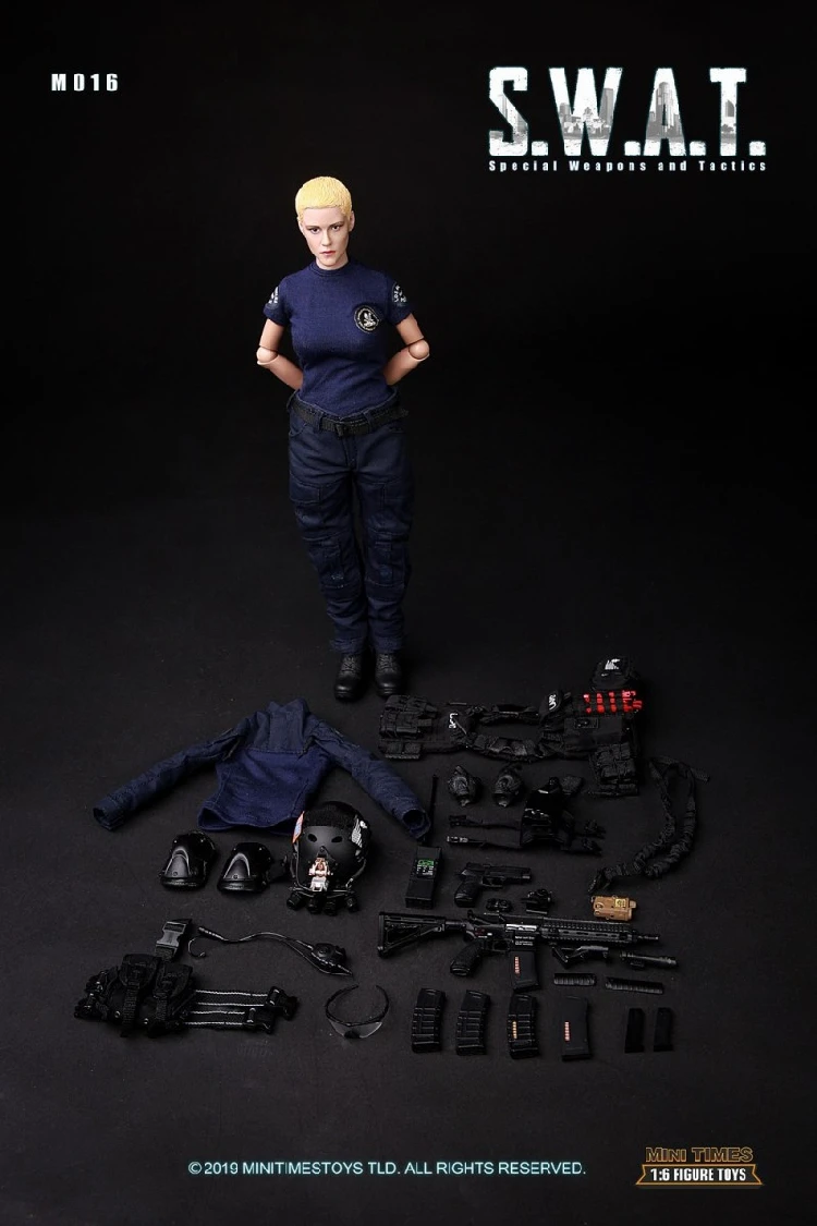 Mini Times игрушки MT-M016 США женский полицейский s. W. A. T полицейский 1/6 фигурка
