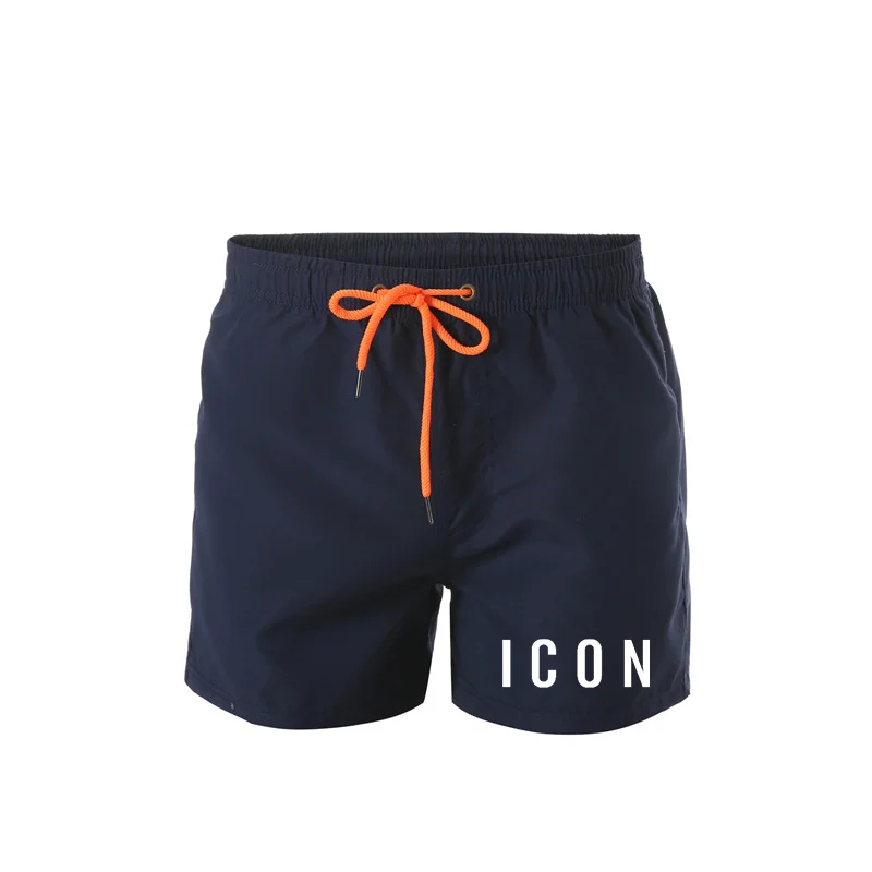 Мужские повседневные шорты с принтом спортивные быстросохнущие пляжные штаны