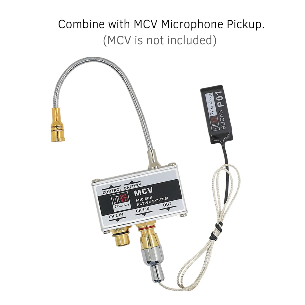 Акустическая гитара патч pick up pick-up преобразователь RCA Plug Легкая установка для народных Calssical гитар